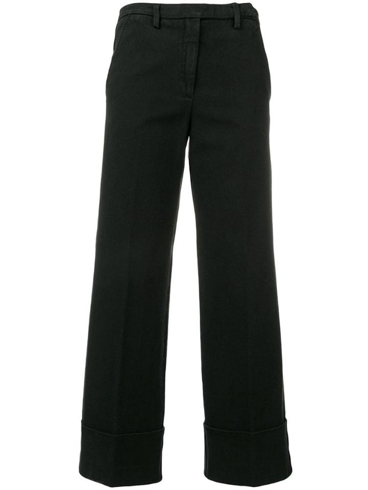 Philosophy Di Lorenzo Serafini Straight Leg Trousers - Black