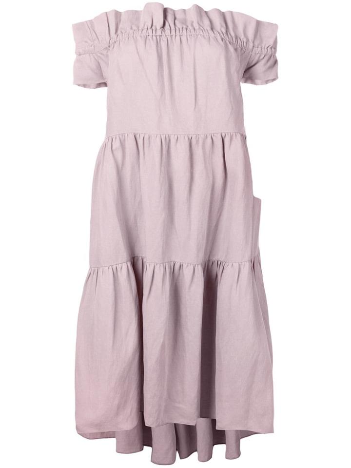 Ulla Johnson Off The Shoulder Dress - Pink