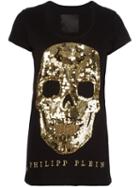 Philipp Plein 'untold' T-shirt, Women's, Size: Xs, Black, Cotton