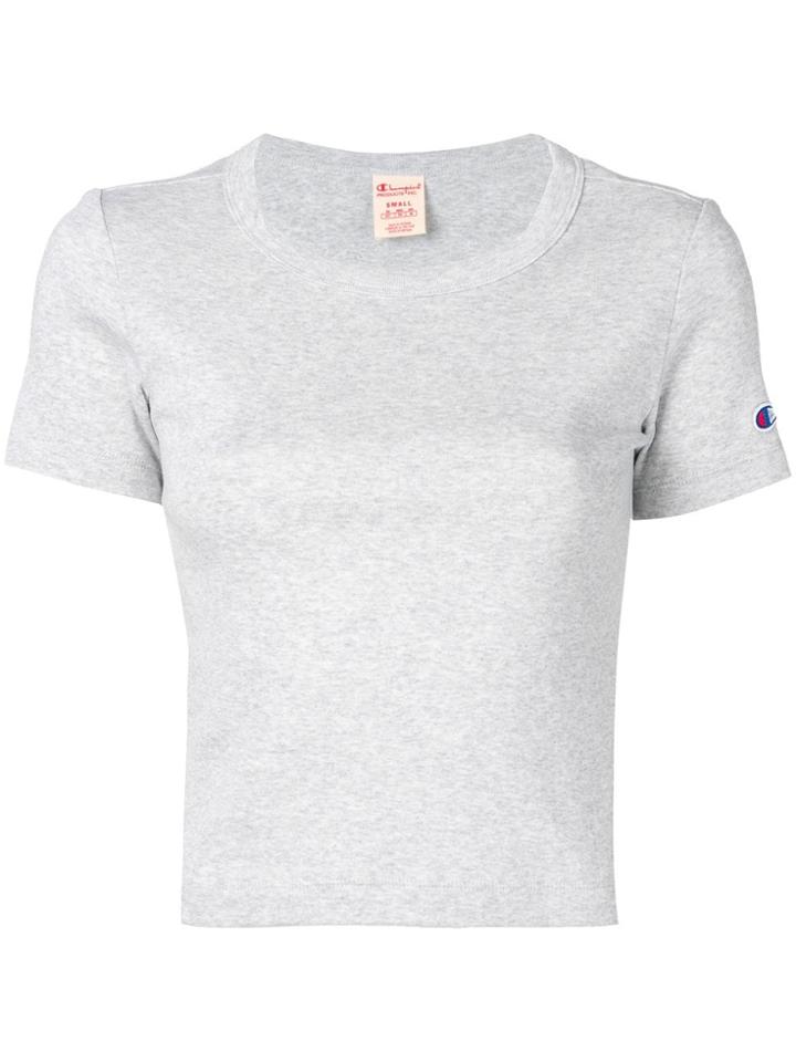 Champion Cropped T-shirt - Grey