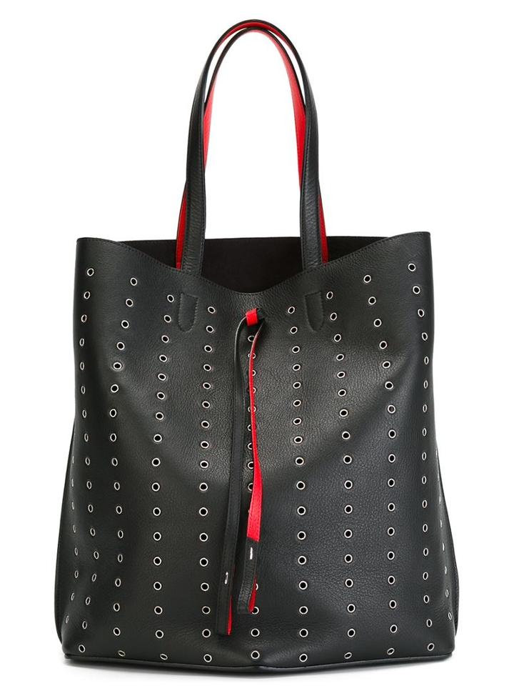 Maison Margiela Eyelet Embellished Tote