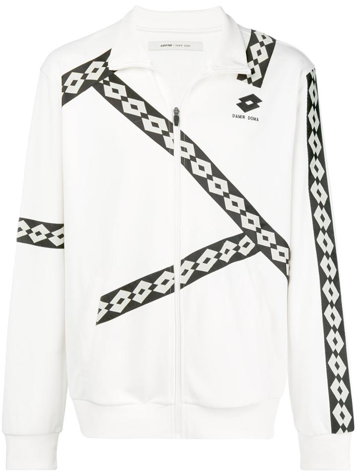 Damir Doma Zipped Fitted Jacket - White