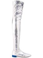 Gia Couture Boom Boots - Metallic
