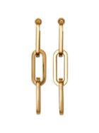 Burberry Gold-plated Link Drop Earrings