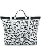Miu Miu Signature Tote Bag - White