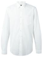 John Varvatos Classic Shirt, Men's, Size: Large, White, Cotton