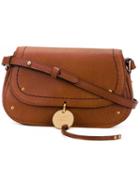 See By Chloé - Cross Body Bag - Women - Cotton/calf Leather - One Size, Brown, Cotton/calf Leather
