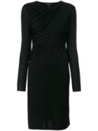 Giambattista Valli Ruched Dress - Black