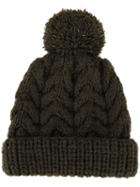 7ii 'mount Blanc' Beanie, Women's, Green, Wool