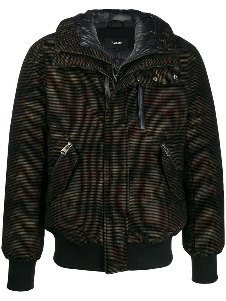 Mackage Camouflage Print Padded Jacket