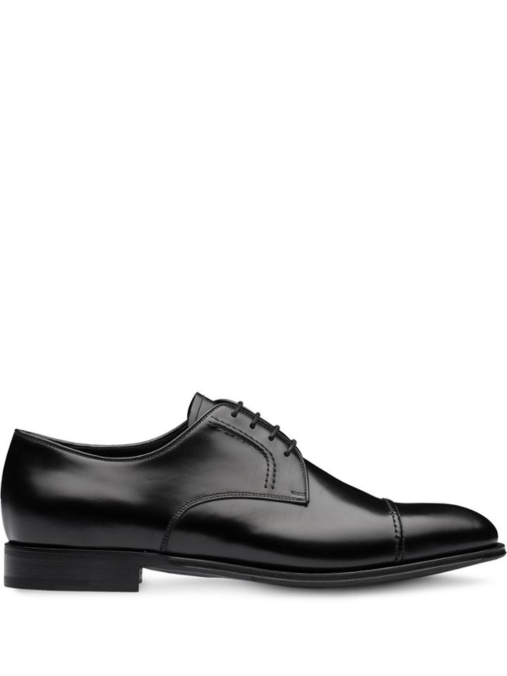 Prada Derby Lace-up Shoes - Black