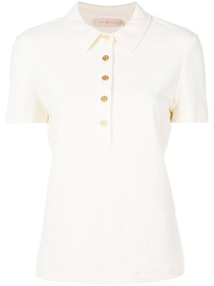 Tory Burch Polo Shirt - Nude & Neutrals