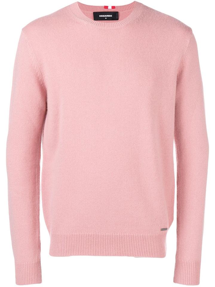 Dsquared2 Crewneck Sweater - Pink & Purple
