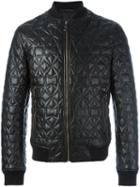 Versace Collection Star Detail Bomber Jacket