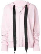 Moncler Cut Out Collar Polo Shirt - White