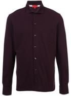 Isaia Longsleeved Button Shirt - Red