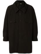 Maison Mihara Yasuhiro Oversized Double Layer Shirt - Black