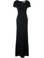 Victoria Beckham Cut-out Detail Flared Gown