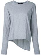 Bassike - Classic Fitted Top - Women - Cotton - Xl, Grey, Cotton