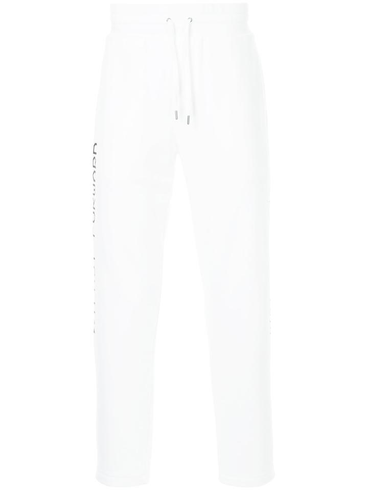 Ports V Slogan Hooded Sweatshirt - White
