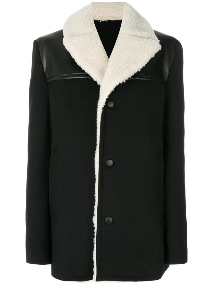 Stella Mccartney Single-breasted Coat - Black