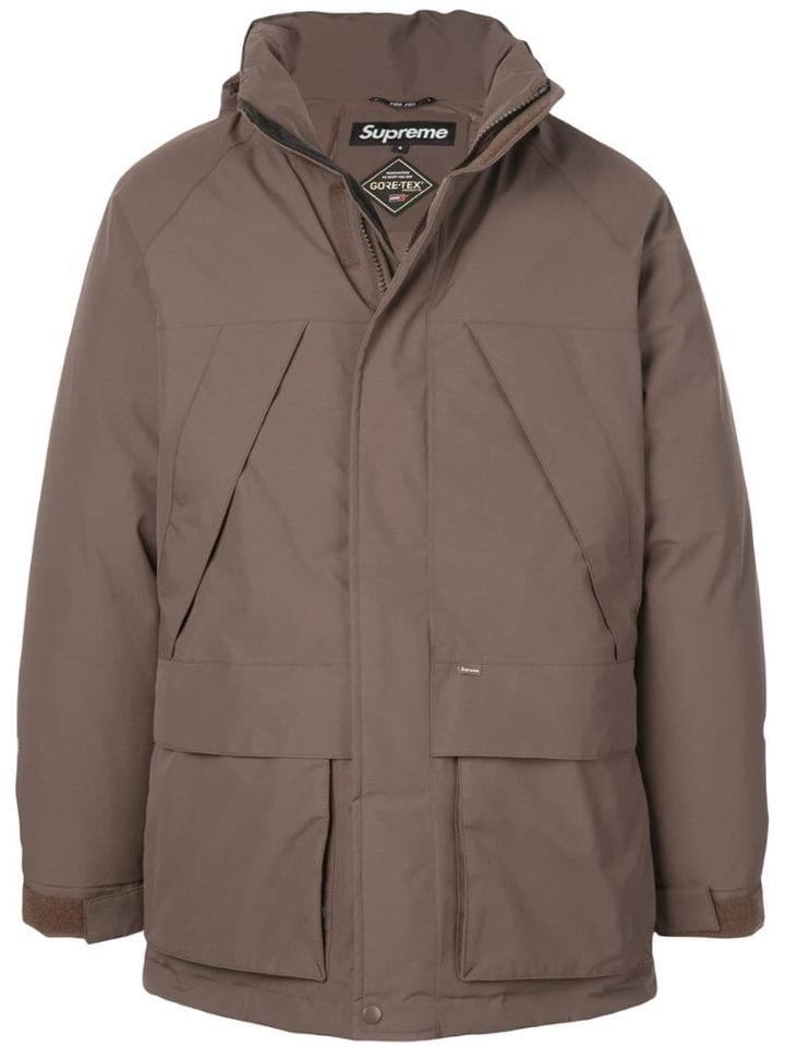 Supreme Gore-tex 700 Fill Down Parka - Brown