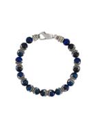 Emanuele Bicocchi Beaded Stone Bracelet - Blue