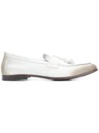 Doucal's Chunky Heeled Loafers - Grey