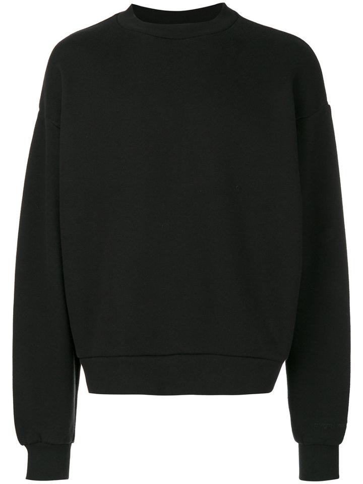 Alexander Wang - Oversized Sweatshirt - Men - Cotton/polyester - S, Black, Cotton/polyester