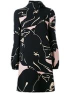 Valentino - Decorative Dress - Women - Silk - 42, Black, Silk