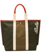 Bally Logo Shopper Tote - Green