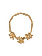 Jil Sander Leaves Bracelet - Gold