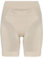 Misbhv Sport Knit Compression Shorts - Neutrals