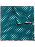 Paul Smith Polka Dot Scarf - Green