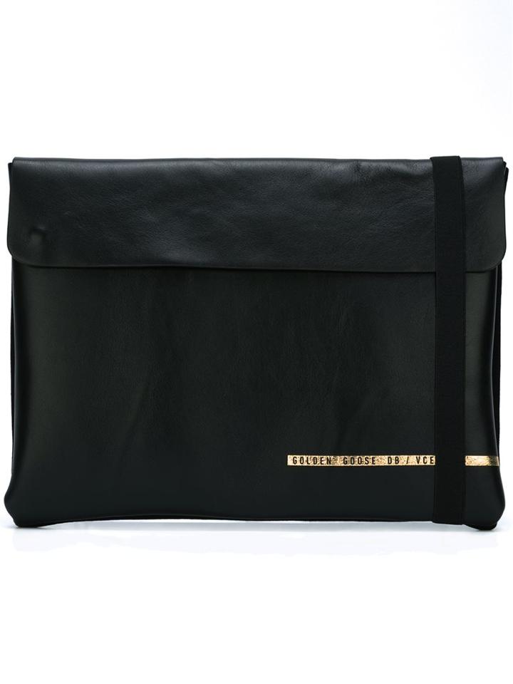 Golden Goose Deluxe Brand Elastic Strap Clutch