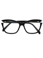 Emilio Pucci Squared Glasses, Black, Acetate