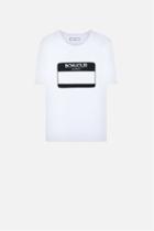 Ami Alexandre Mattiussi Name Tag Print T-shirt