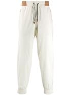 Brunello Cucinelli Tapered Sweatpants - White