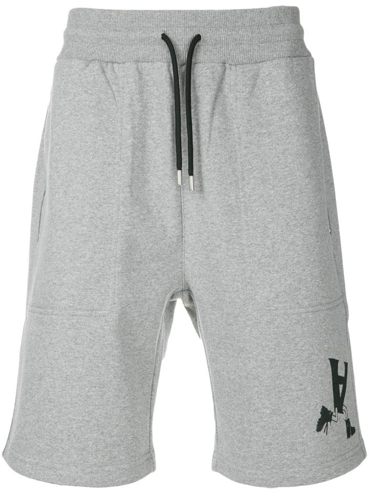 Alyx Globe Trotting Shorts - Grey