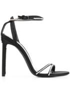 Tom Ford Crystal Embellished Sandals - Black