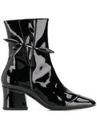 Dorateymur Ankle Boots With Appliqué - Black