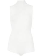 Nk Turtle Neck Tricot Body - White