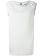 Draped Collar Top - Women - Viscose - L, Green, Viscose, Rick Owens Drkshdw