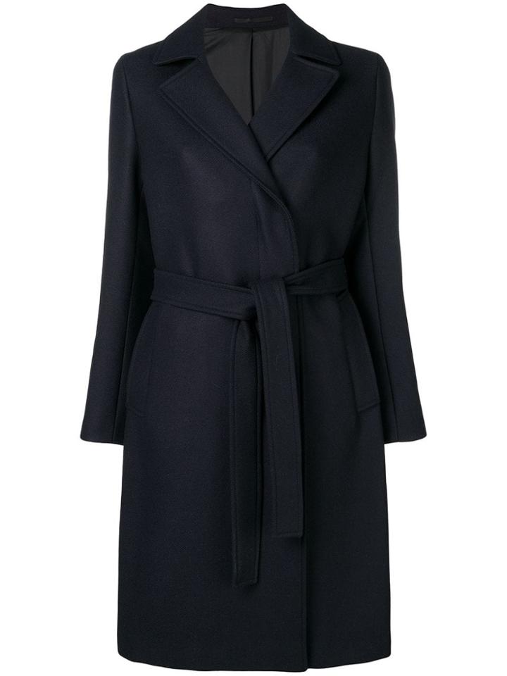 Filippa-k Tailored Belt Coat - Blue