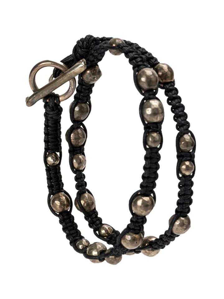 Tobias Wistisen Beaded Bracelet - Black