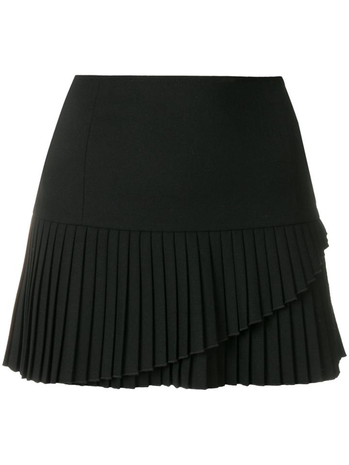 Giorgio Armani Vintage Pleated Mini Skirt - Black
