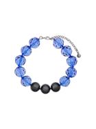 Emporio Armani Faceted Bead Necklace - Blue