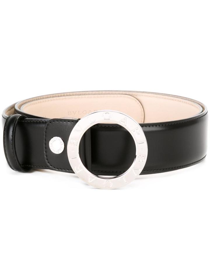 Bulgari Palladium Buckle Belt