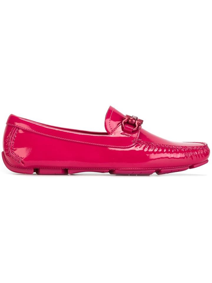 Salvatore Ferragamo 'gancini' Loafers