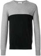 Dondup Color Block Sweater - Grey